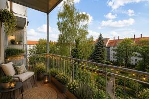2-Zi. Wohnung + Balkon + Keller + Garten + Aufzug – 4318 Leipzig – Vorschaubild 9