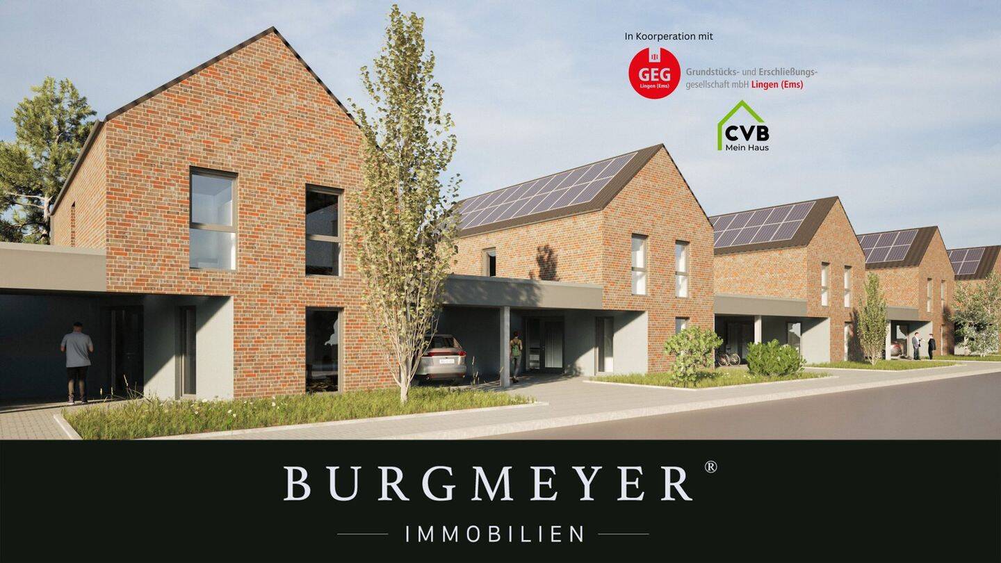 Moderne und zukunftssichere Kettenhäuser für Familien