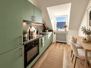 Oberkassel: Erstbezug nach Sanierung - lichtverwöhnte 2-Zimmer-Wohnung mit Balkon und Einbauküche! – 40545 Düsseldorf – Vorschaubild 7