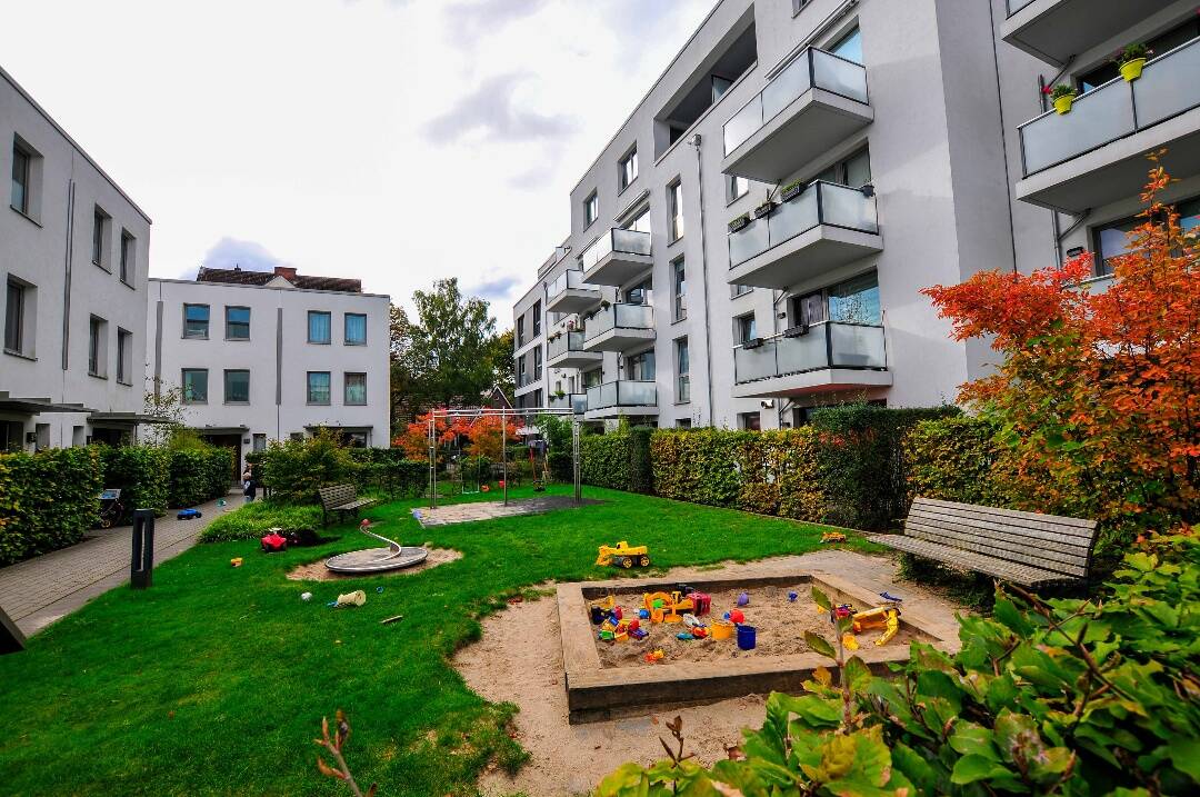 Gepflegte 3-Zimmer-Wohnung mit ruhiger Innenhof-Terrasse & Zoo-Nähe