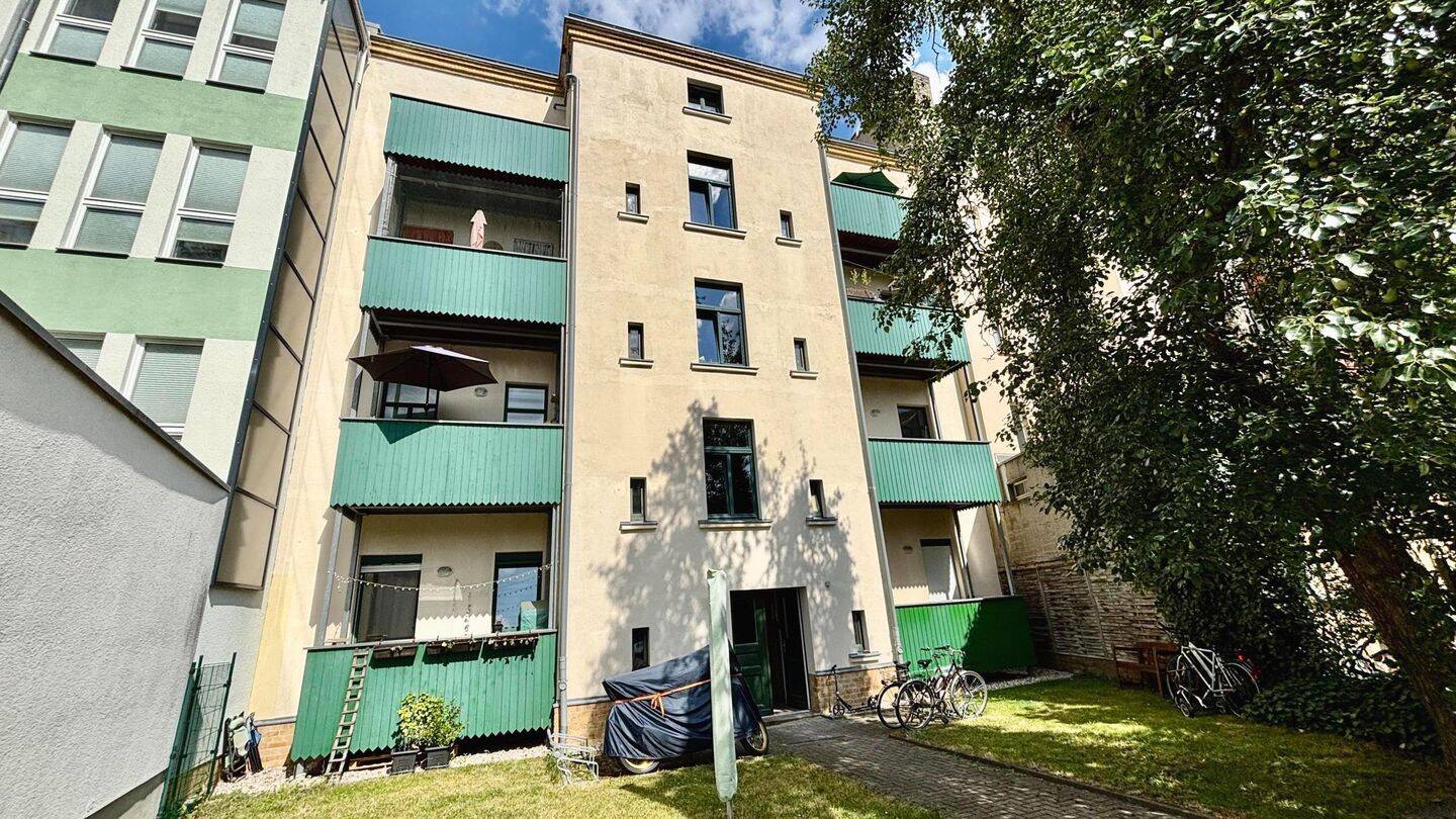 Altbau mit Westblick ins Grüne – Leipzig – Vorschaubild 9