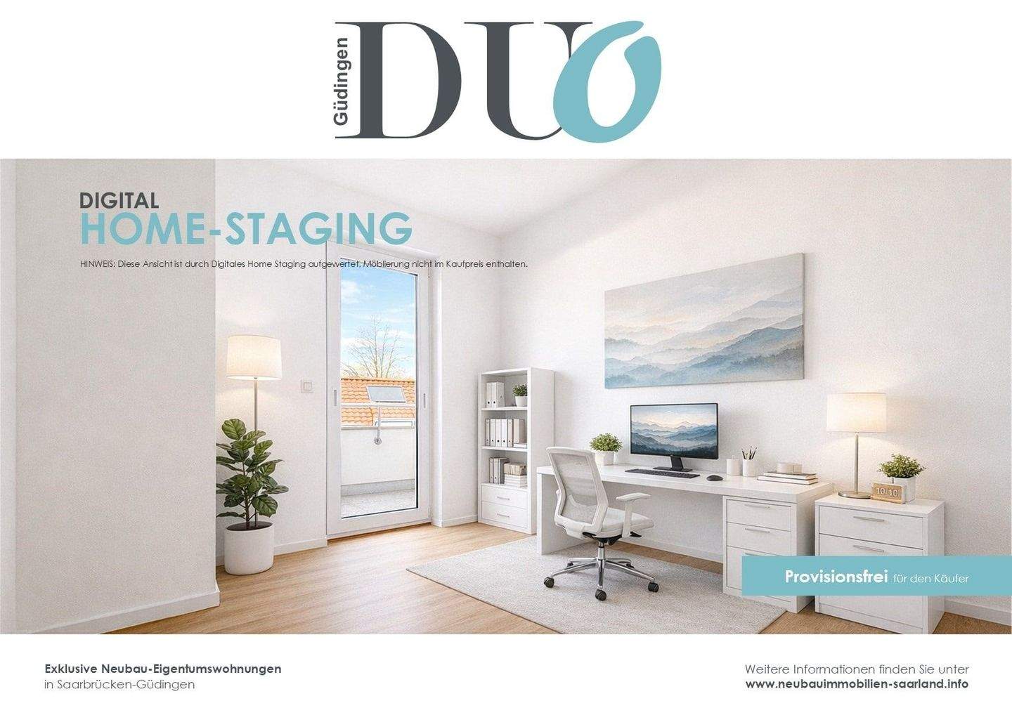 **** DUO Saarbrücken-Güdingen **** Energieeffiziente und bezugsfertige Neubau-Eigentumswohungen – Saarbrücken – Vorschaubild 6