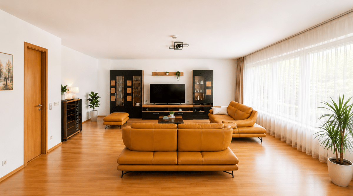 Wohnen wie im eigenen Haus – 105 m², Südbalkon und Garage im ruhigen 3-Parteienhaus – 85049 Ingolstadt – Bild 1 von 4