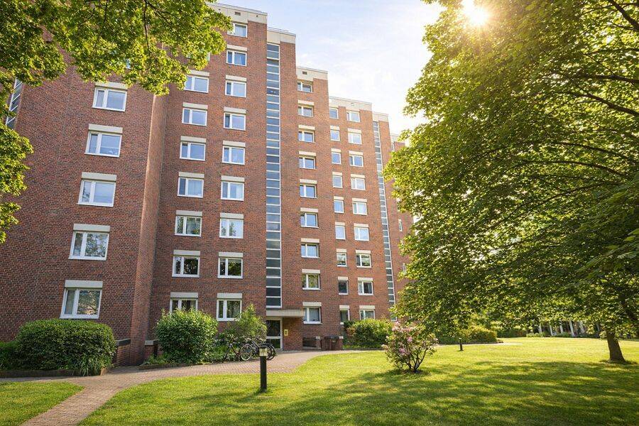 Hamburg-Schnelsen: Attraktive 2-Zi.-Wohnung mit Balkon & Aufzug. Ein ideales Anlageobjekt!