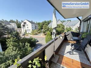 Gepflegte 3-Zimmer-Eigentumswohnung mit Balkon, Garage und Stellplatz in ruhiger Lage – 90547 Stein – Vorschaubild 1