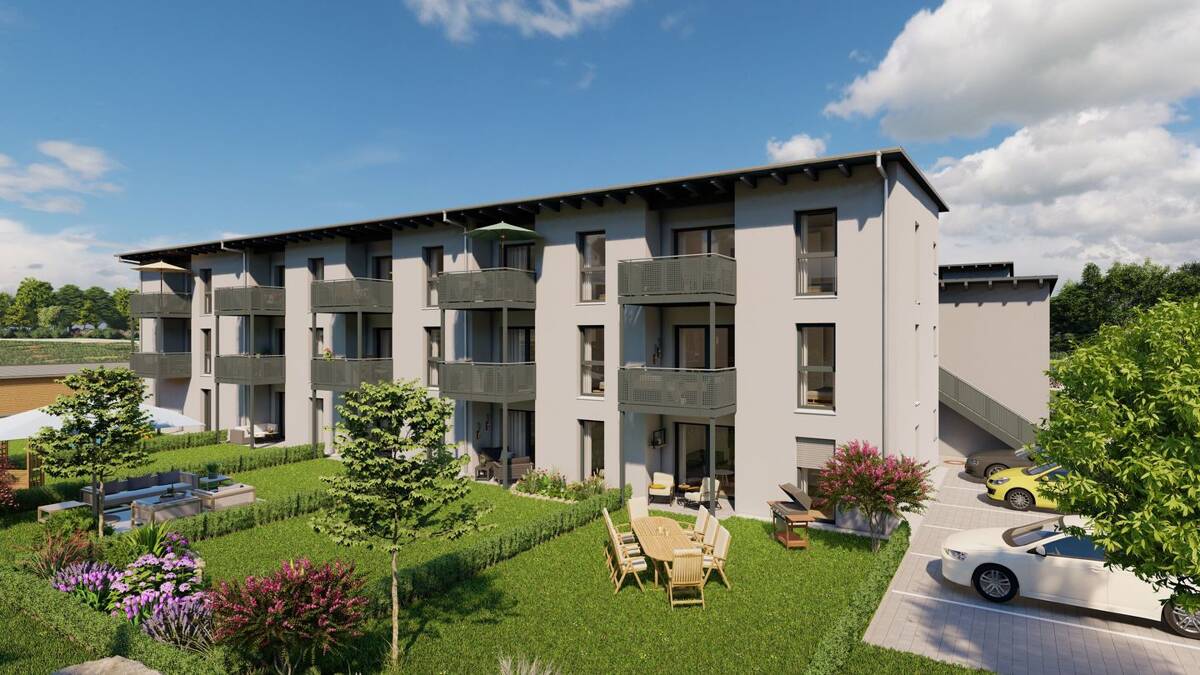 Moderne 2-Zimmer-Wohnung mit Garten - Erstbezug – 94405 Landau an der Isar – Bild 1 von 5