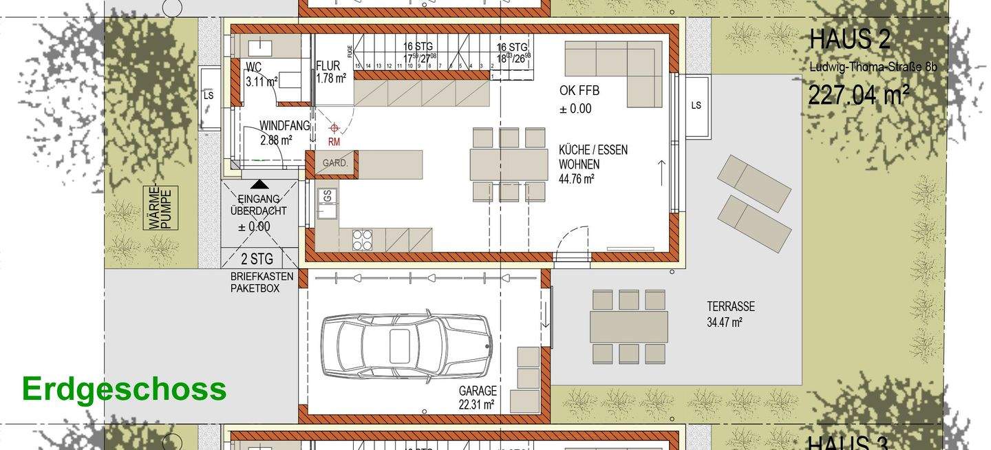 Einfamilienhaus inkl. Keller, Garage, Außenanlagen, Baunebenkosten, ... in absolut ruhiger, grüner, stadtnaher Lage - "ready-to-live" – Neumarkt in der Oberpfalz – Vorschaubild 5