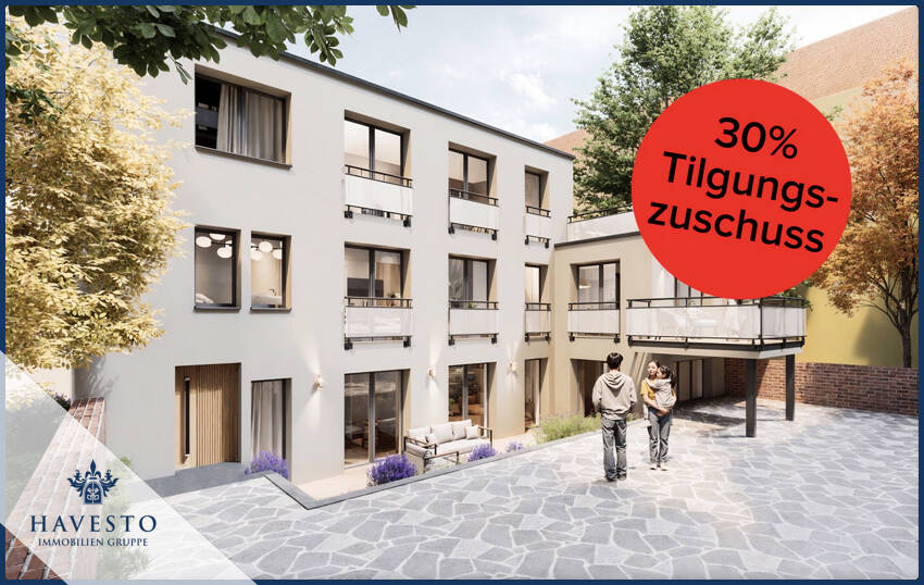 Ruhige Terrassenwohnung im charmanten Rückgebäude – Nürnberg – Vorschaubild 2