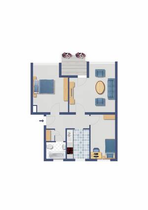 SOMMERAKTION* LEERWOHNUNG AB 1.8.2026 – 47279 Duisburg – Vorschaubild 2