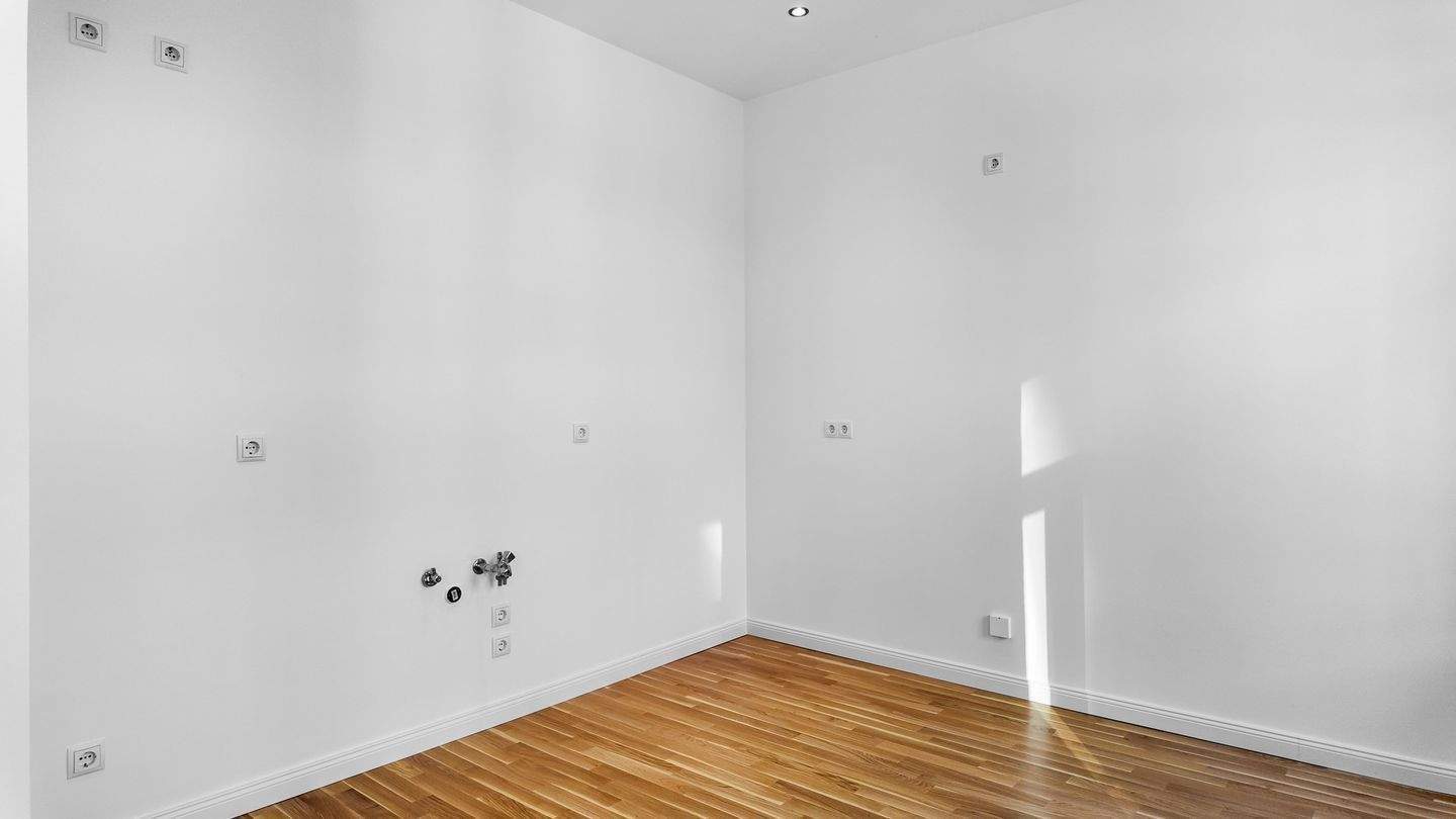Offener Wohntraum im Erstbezug - helle 2-Raum-Wohnung - Fußbodenheizung, Parkett, CAT-7 Netzwerk, Einbauküche – Chemnitz – Vorschaubild 6