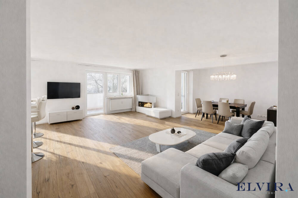 ELVIRA - St. Ulrich , wunderschöne 3 Zimmer-Wohnung mit Südbalkonen, nahe Nymphenburger Schlosspark. – München – Bild 1 von 9