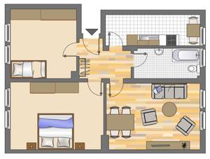 Wohnen in der Alsenstraße / 3 Zimmer DG Wohnung mit Dusche / WG tauglich – 44789 Bochum – Vorschaubild 3