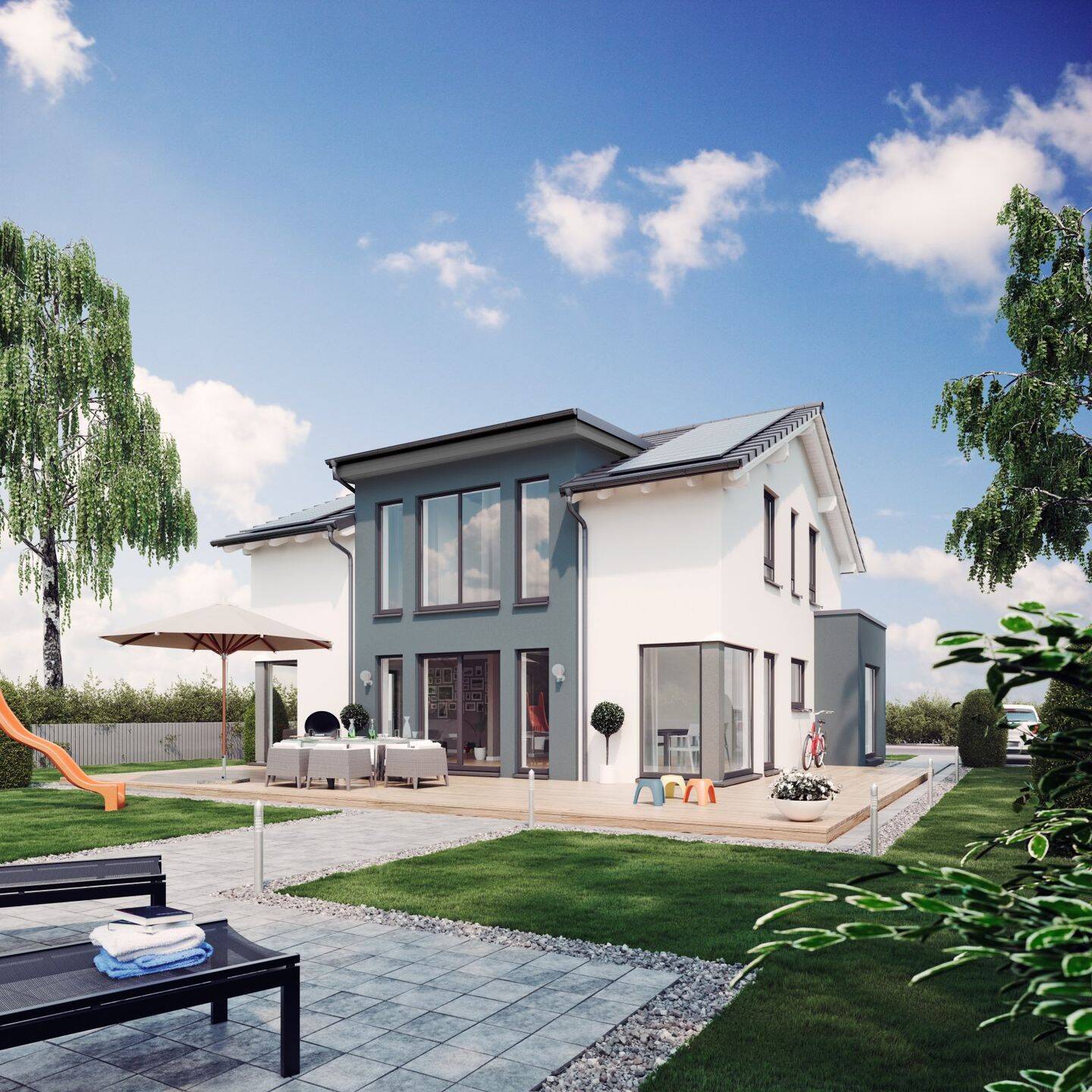 LivingHaus Lebens(t)raum - Dein individuell geplantes 5-Zimmer-Fertighaus in Kiel individuell geplant mit 18 monatiger Festpreisgarantie ! – Kiel – Vorschaubild 2