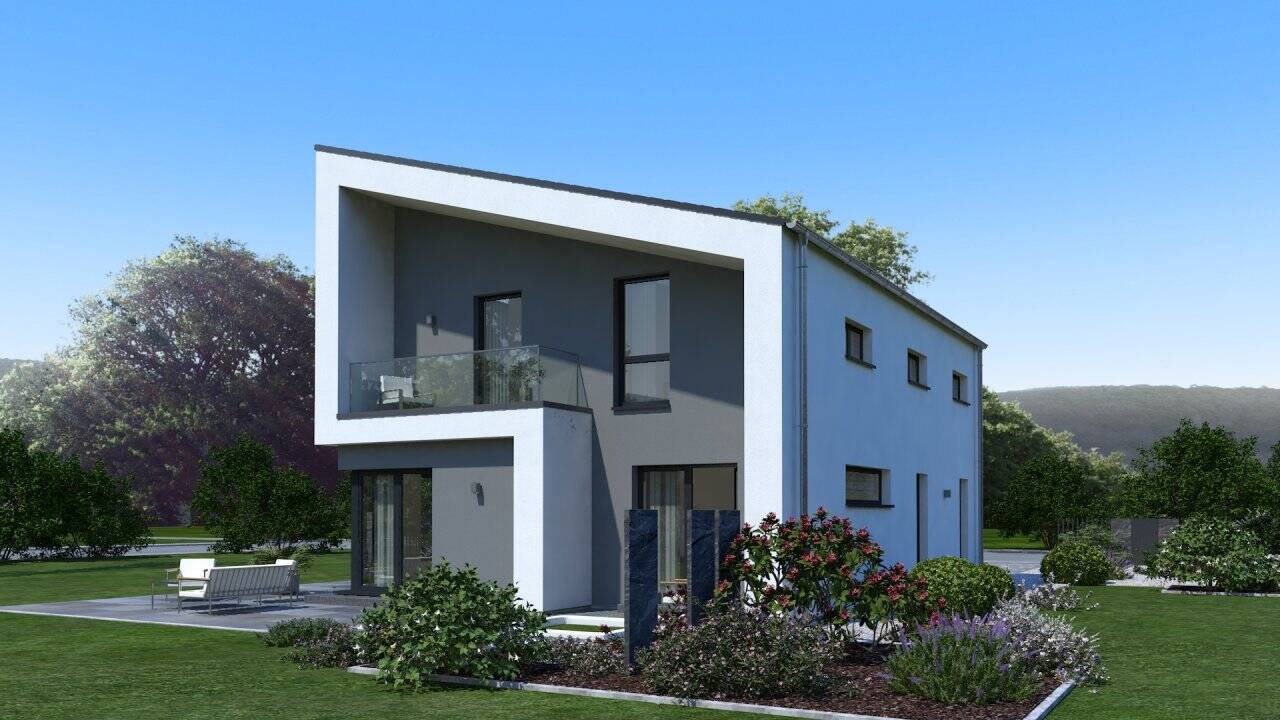 Pultdachhaus in Lichtenrade - Loftgefühl dank extra hoher Decken