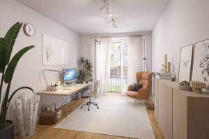 Süd-Balkon & großzügiger Grundriss - lichtdurchflutete 4-Zimmer-Wohnung mit Wohlfühlfaktor – 22453 Hamburg – Vorschaubild 4