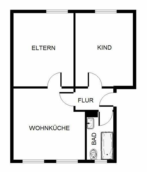 Neue Wohnung, neues Glück! Ansprechende 2,5-Zi.-Wohnung – Gelsenkirchen – Vorschaubild 6