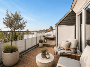 Unverwechselbare Maisonette mit sonniger Dachterrasse & historischem Flair. – 40472 Düsseldorf – Vorschaubild 5