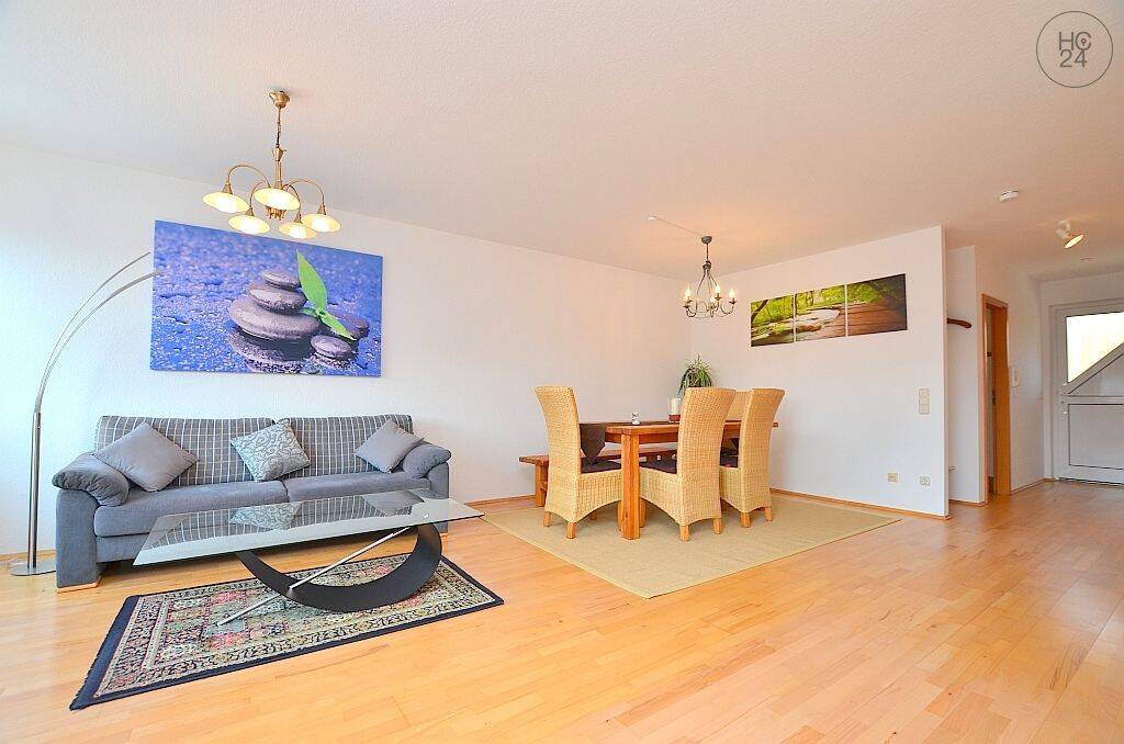 Möblierte Maisonettewohnung in Schweinfurt mit großem Balkon