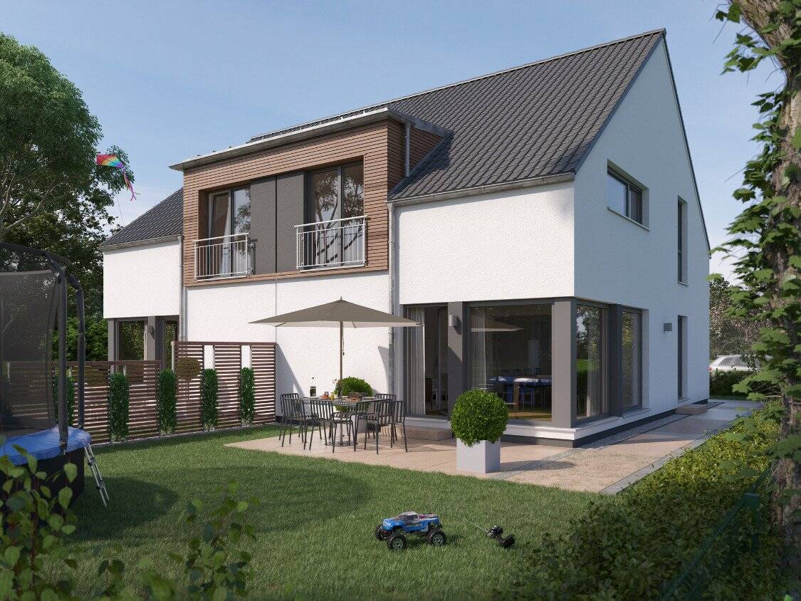 Bauen mit Freunden, Doppelhaus in Kladow
