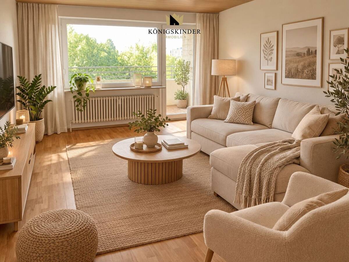 SOFORT einziehen - Wohnung frei! Probstsee-Blick - 3-Zi.-WHG-6. Stock - 2 Balkone in S-Möhringen!* – 70567 Stuttgart – Bild 1 von 9