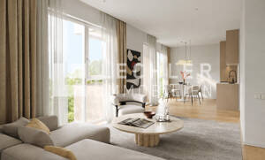 2,5-Zimmer-Neubauwohnung mit stilvoller Leichtigkeit und Westbalkon – 70597 Stuttgart – Vorschaubild 2
