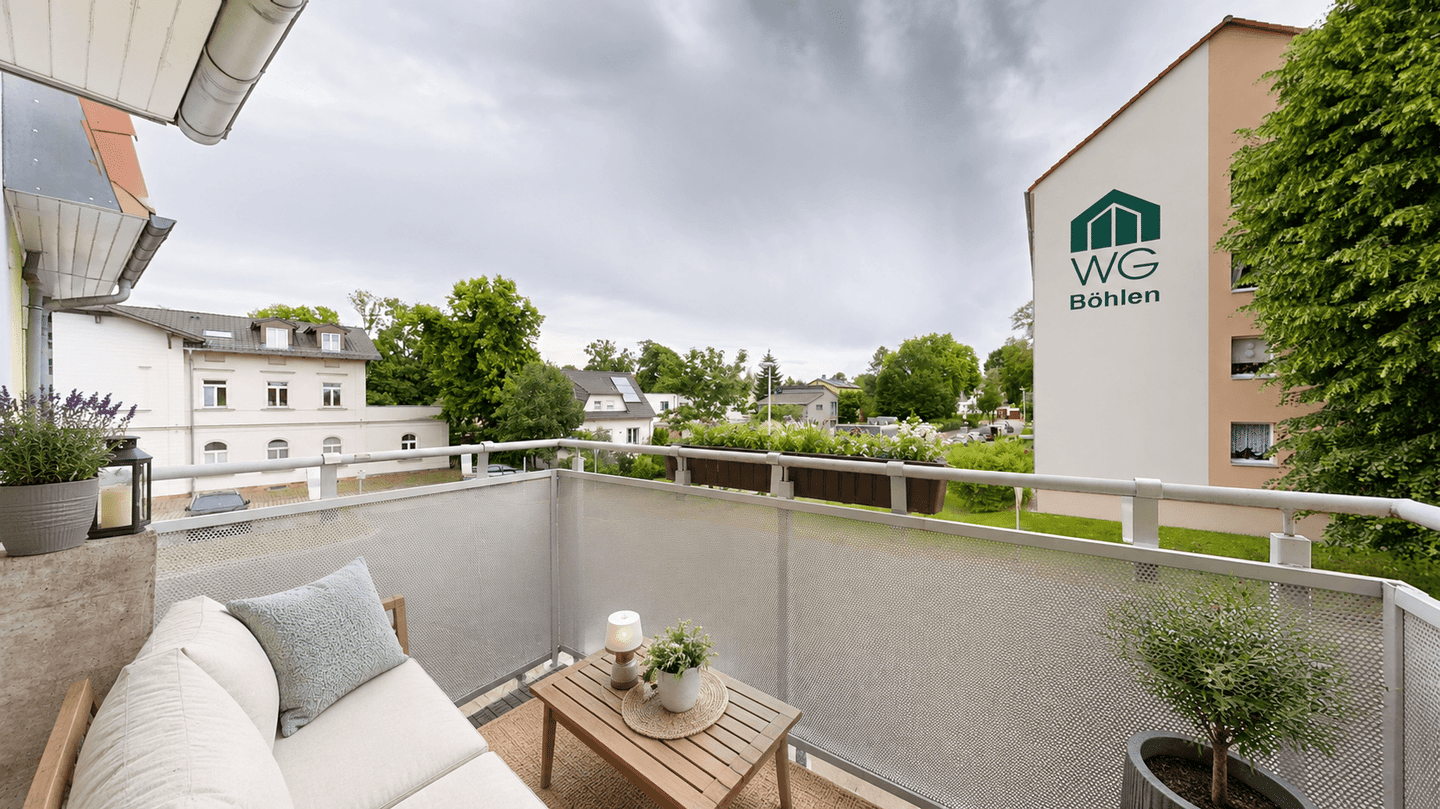 Vermietete 2-Zimmer-Wohnung mit Echtholzparkett | Balkon | Stellplatz – Zwenkau – Vorschaubild 8