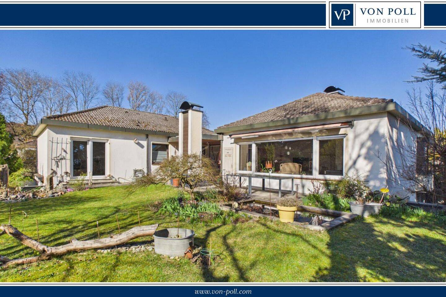 Großzügiges Wohnen auf einer Ebene mit weitläufigem Garten – Augsburg – Bild 1 von 9