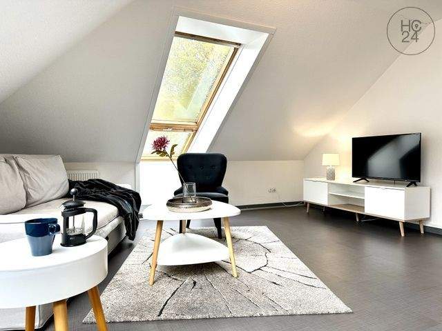 Wohnen am Rosental in Leipzig: Möblierte Dachgeschoss Wohnung mit Balkon