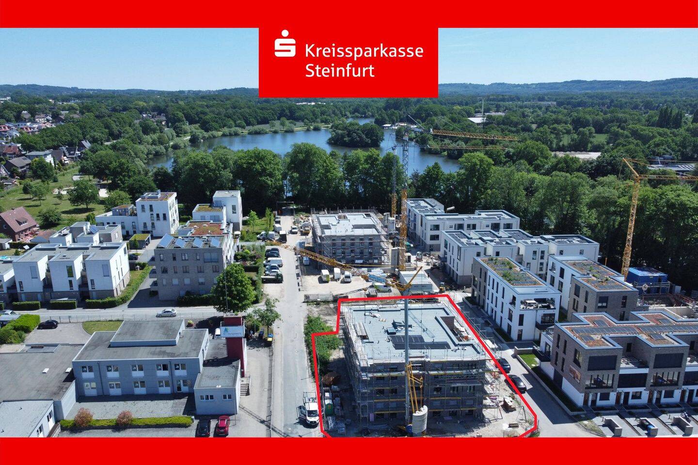 Mieten Sie Lebensqualität am Wasser! Exklusive Neubauwohnungen am Aasee in Ibbenbüren