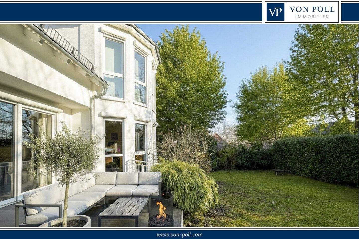Freistehendes Einfamilienhaus mit Südgarten und außergewöhnlicher Architektur – Kronberg – Bild 1 von 9