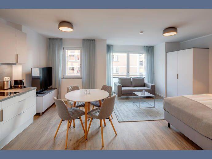 Möbliert: Stilvoll möbliertes Apartment