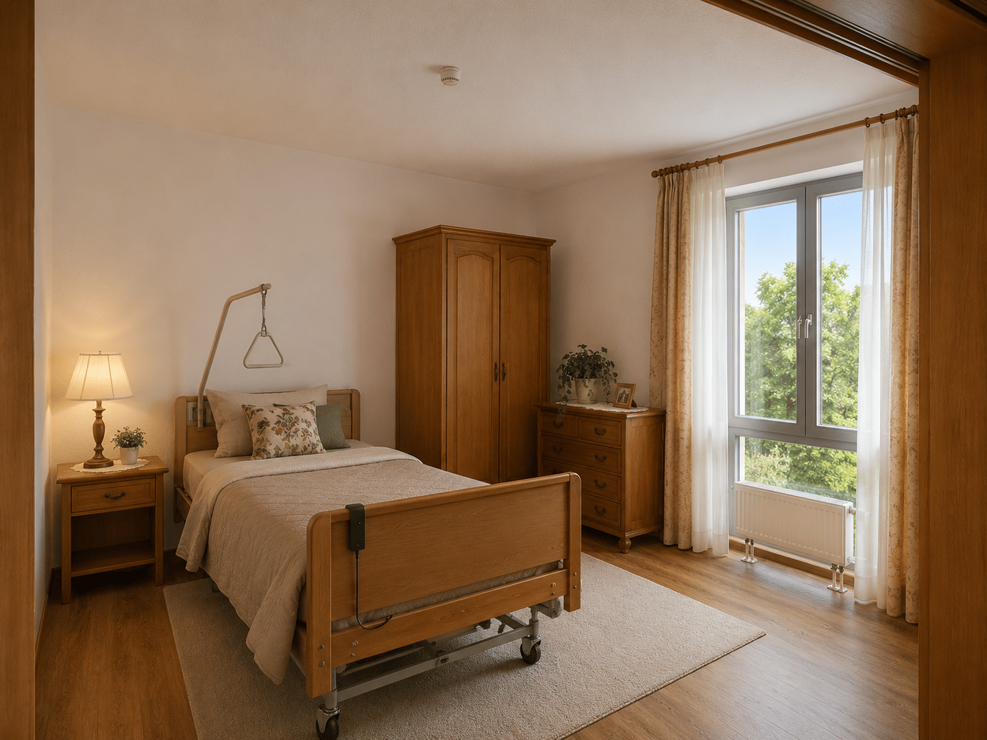 Service-Wohnen❤️Senioren Residenz❤️2-Z EBK Balkon Klimaanlage – Magdeburg – Vorschaubild 4