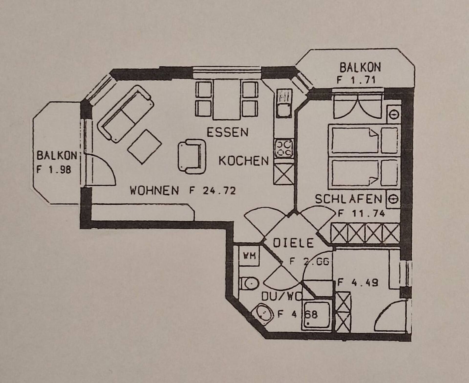 Etagenwohnung in 87527 Sonthofen mit 51,98 m² kaufen