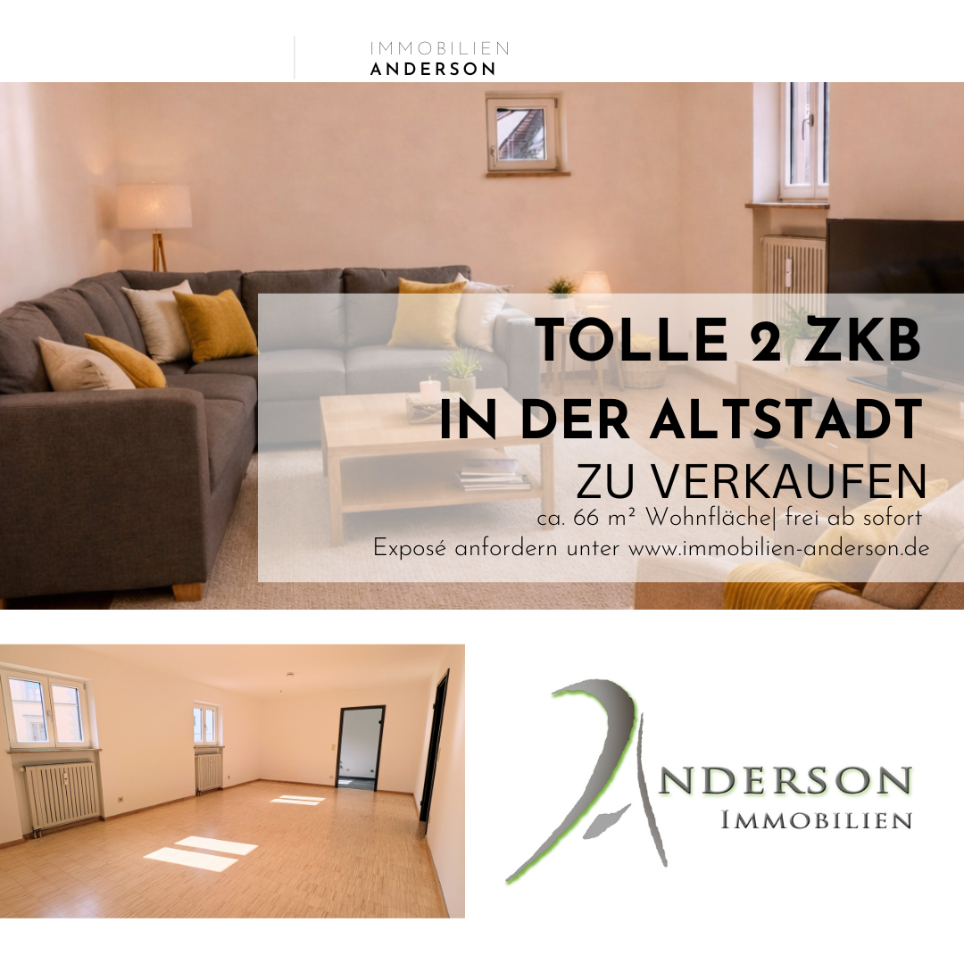 Ein schönes Zuhause - große 2-Zimmer Wohnung - frisch renoviert - tolle Altstadtlage