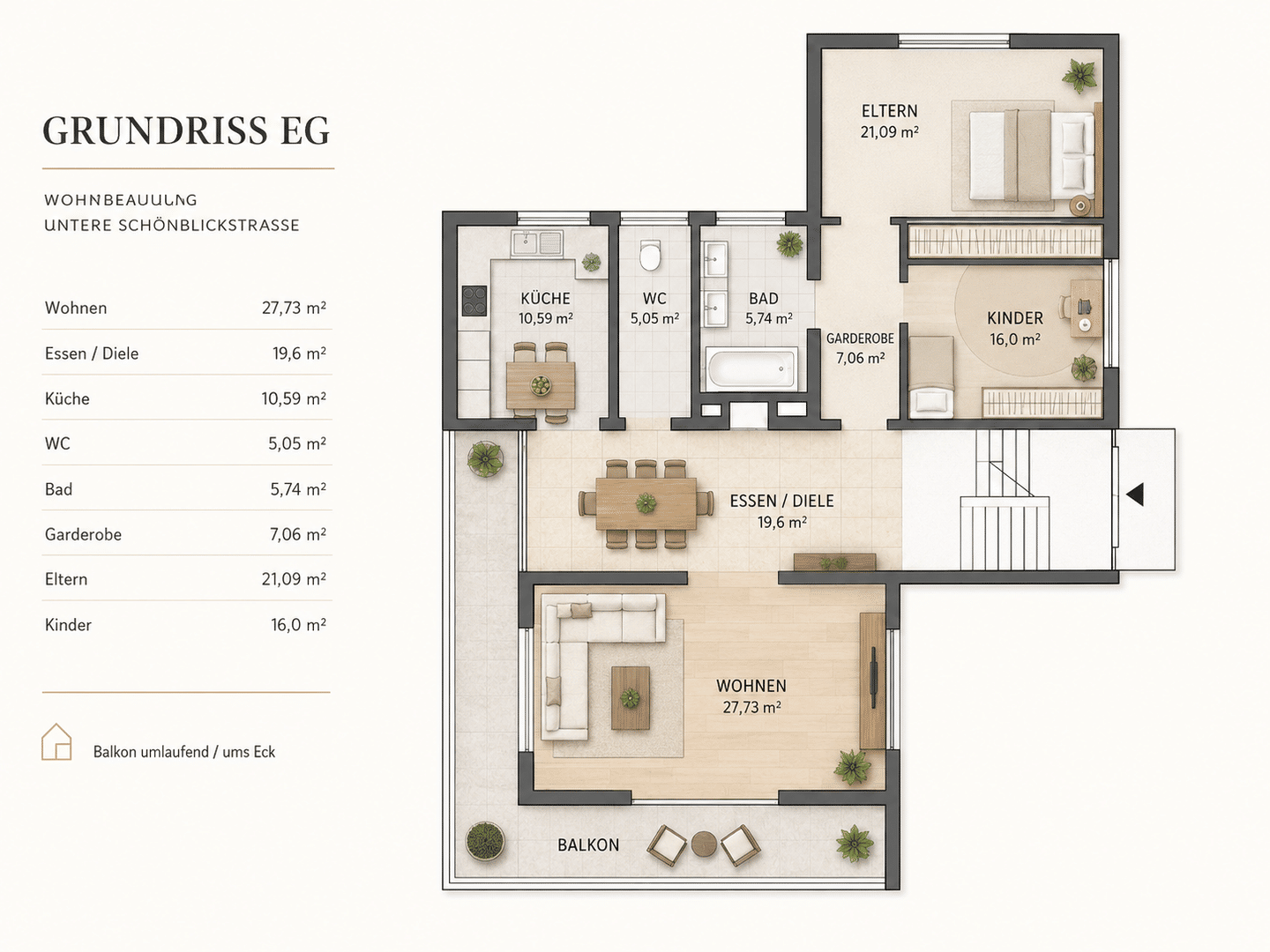 Einfamilienhaus mit Traumblick, großem Grundstück und Potenzial zur Neugestaltung – Engelsbrand – Vorschaubild 9