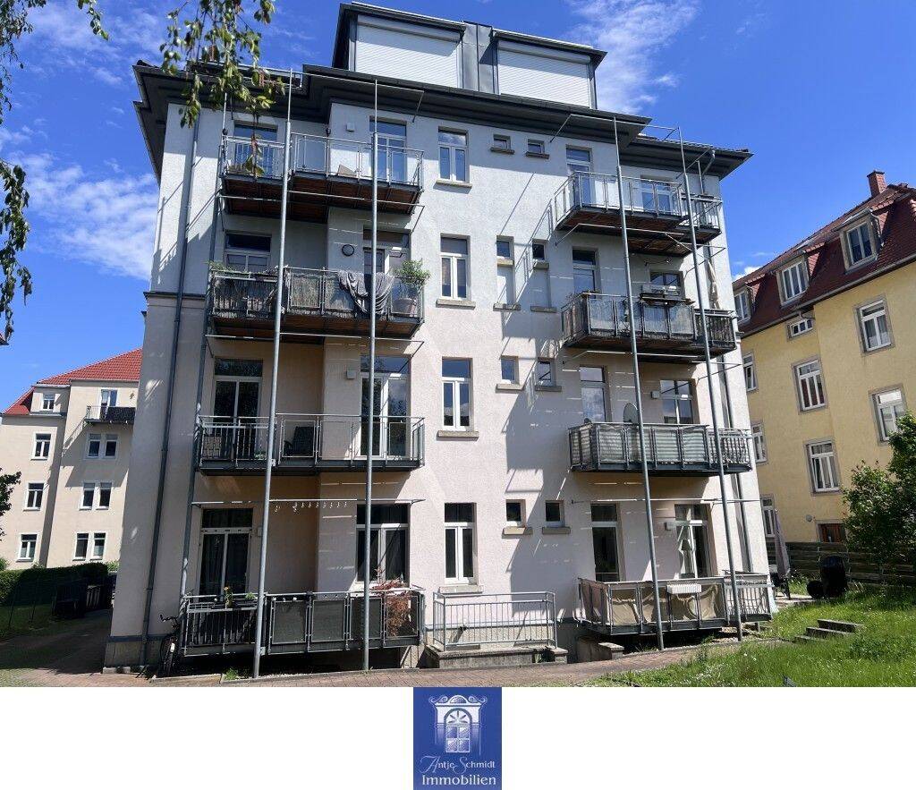 Wunderschöne, gut vermietete Wohnung mit großem Balkon und EBK in ruhiger Wohnlage! – Dresden – Vorschaubild 3
