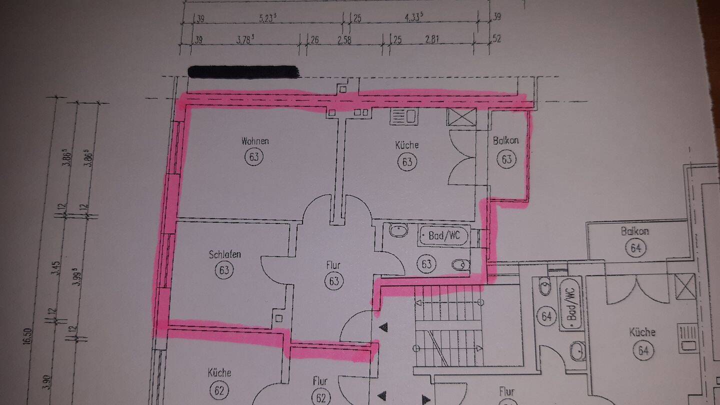 Schöne, helle 2,5 ZKB-Wohnung mit Balkon und Mansardenzimmer in Mannheim-Neckarstadt-West, zu vermieten