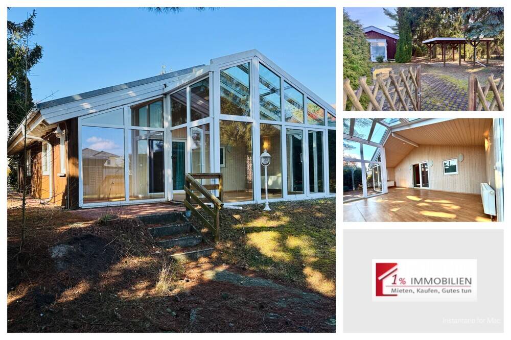 Einfamilienhaus im Bungalowstil in Schöneiche - Erweiterungspotential im großen Nebengelass!