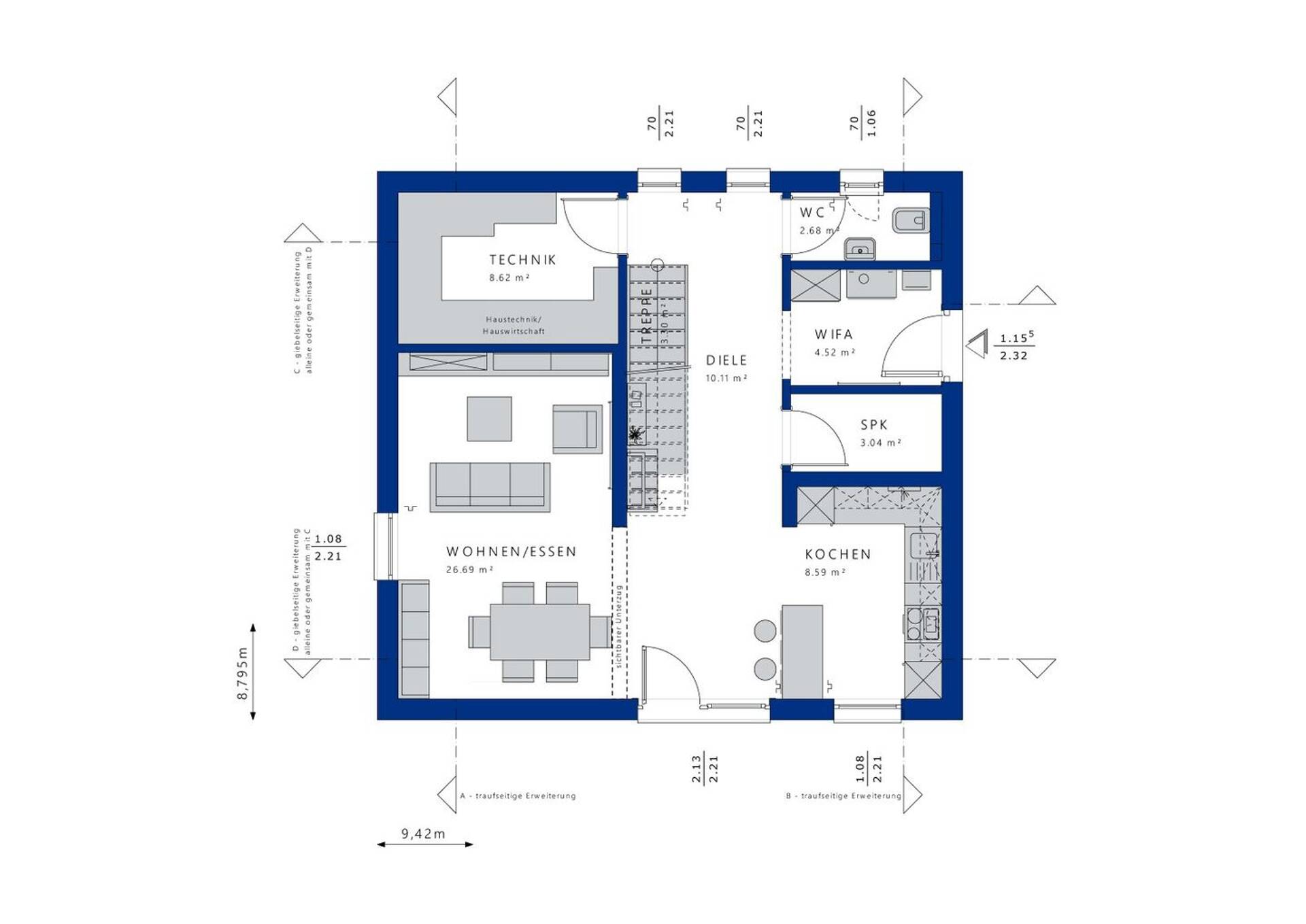 Einfamilienhaus in 46147 Oberhausen mit 134 m² kaufen