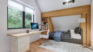 Fertiggestellte 3-Zimmer Neubauwohnung im DG - KfW 40 - Whg. Nr. 8 – 79112 Freiburg im Breisgau – Vorschaubild 8