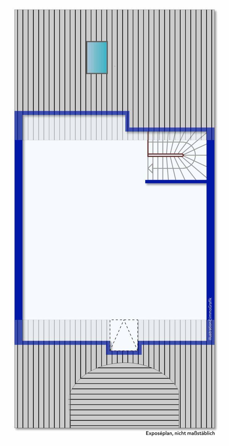 Über den Dächern wohnen - stilvolle 3-Zimmer-Maisonette in Ludwigshafen – Ludwigshafen am Rhein – Vorschaubild 8