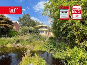 Charmantes Reihenendhaus mit großem Garten und Teich in Oldenburg