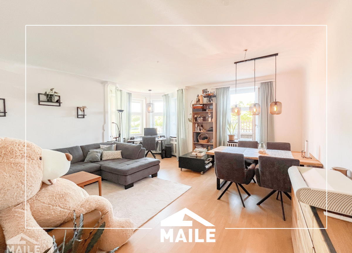 Großzügige 3,5 Zimmerwohnung mit EBK, Terrasse in ruhiger Lage von Stuttgart. – 70190 Stuttgart – Bild 1 von 9