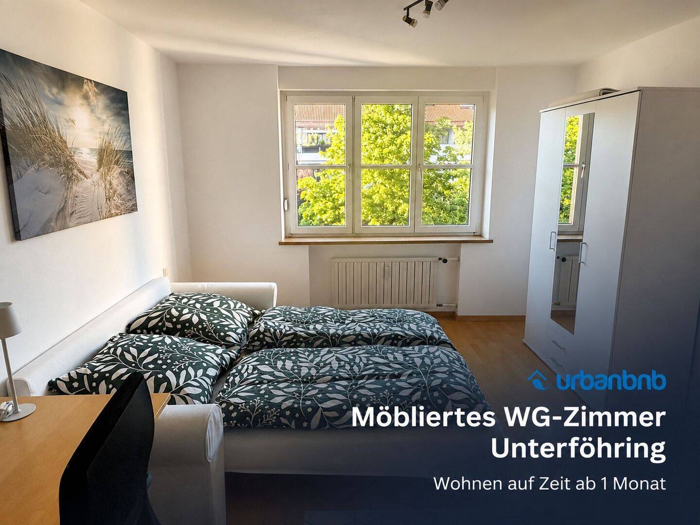 Zimmer frei in Unterföhring, Nähe München, ab 1 Monat