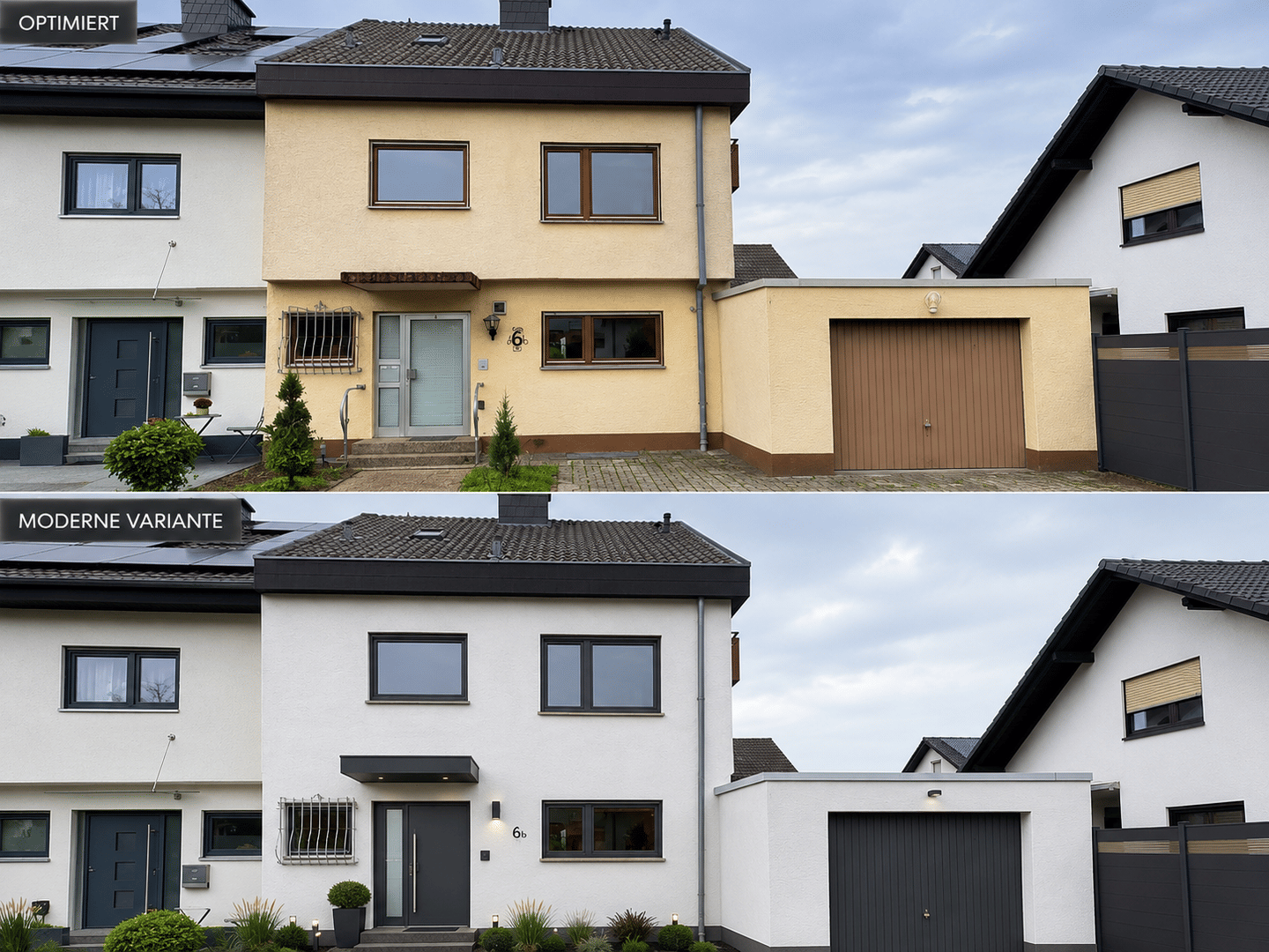 Familienparadies in begehrter Sackgassenlage von Nußloch – Großzügige Doppelhaushälfte mit Garten, Kamin und Einlieger-Studio – Nußloch – Bild 1 von 6