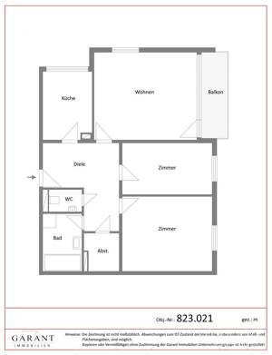 Bezugsfreie 3 Zimmer-Wohnung mit funktionalem Grundriss – 80995 München – Vorschaubild 9