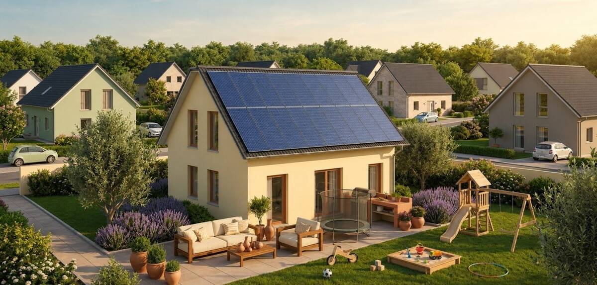 ??Einfamilienhaus - KfW40, PV & Wärmepumpe - schlüsselfertig – 90475 Nürnberg – Bild 1 von 8