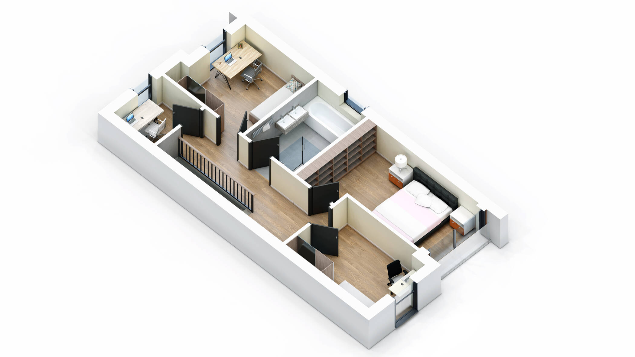 #NEUBAU Reihenhäuser im KfW-40-Standard - bei Hamburg in Winsen Luhe – Winsen (Luhe) – Vorschaubild 8