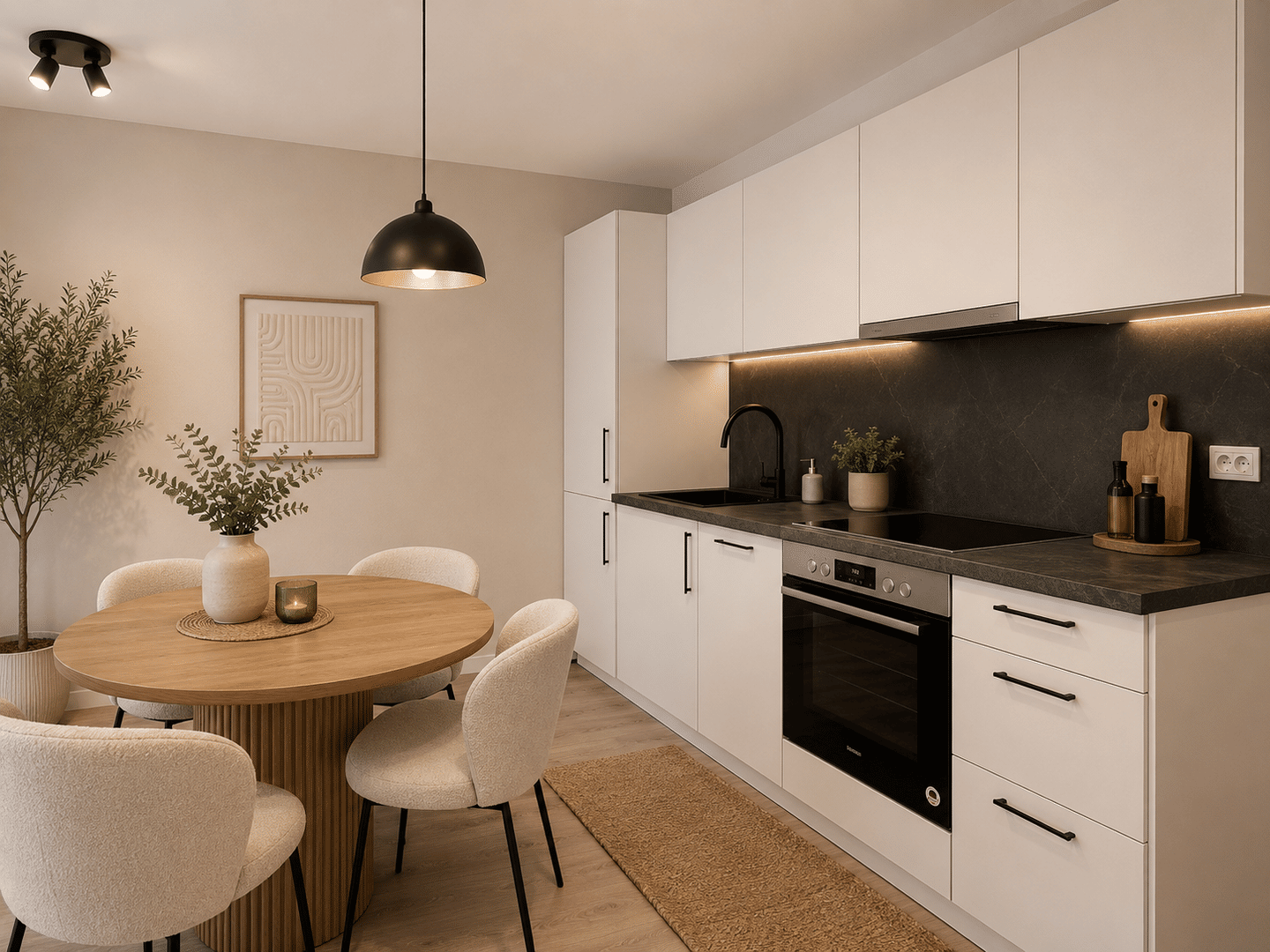 Moderne 2-Zimmer Wohnung mit Balkon & Einbauküche - Erstbezug - WE 4.08 – Nürnberg – Vorschaubild 3