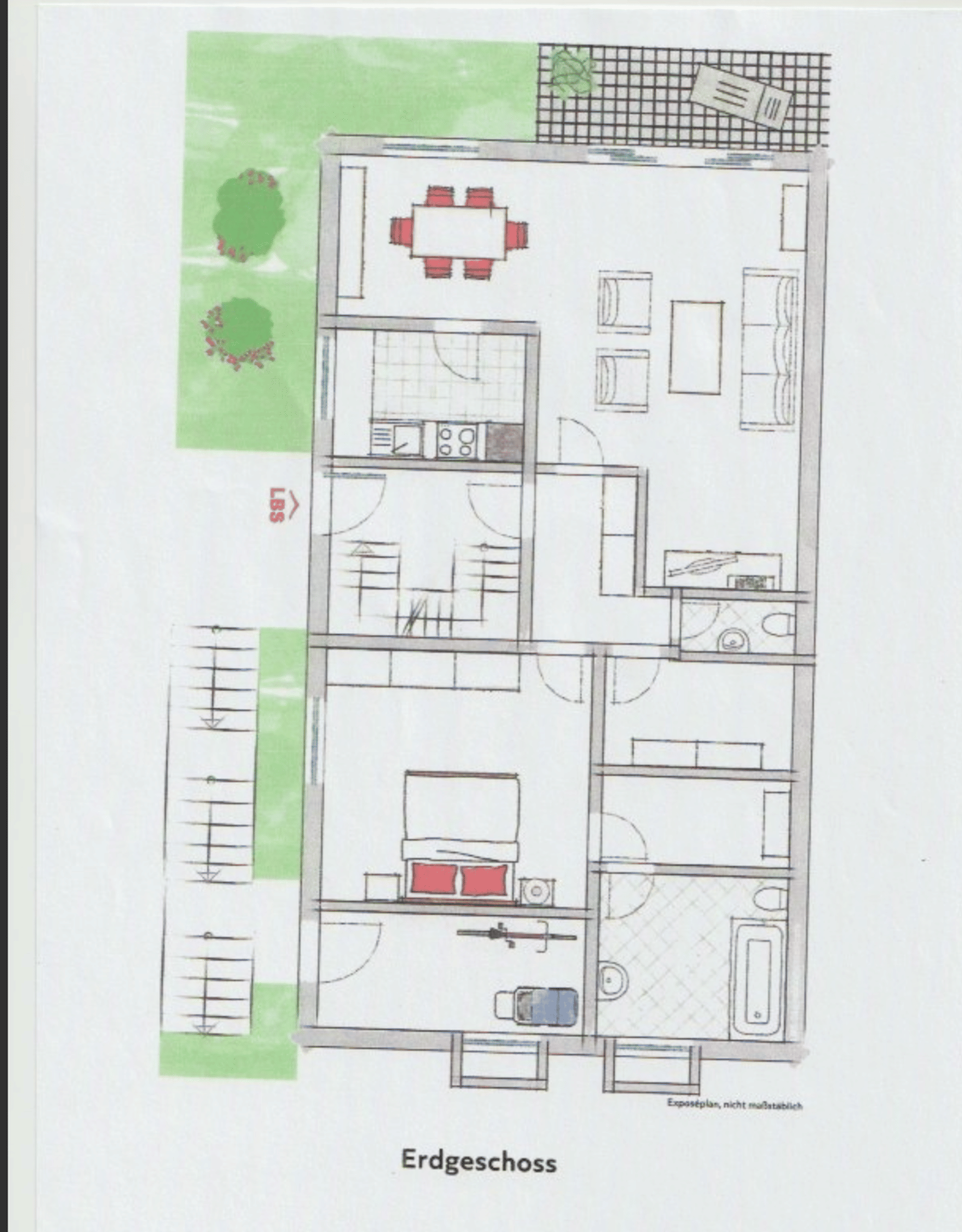 Erdgeschosswohnung in 57074 Siegen mit 88 m² kaufen